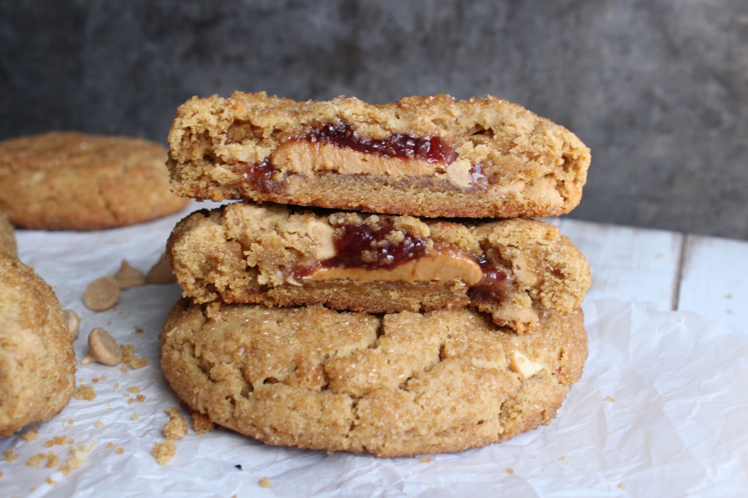 Ultimate PBJ Cookies - Sunshine Texas Cookies